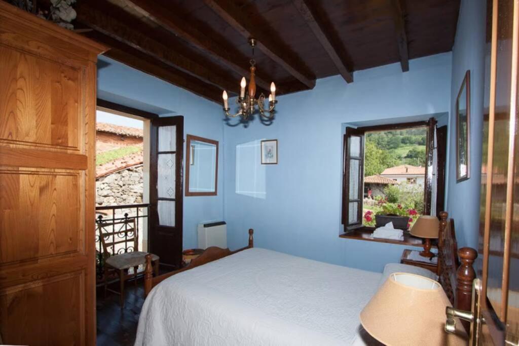 Casa del Cuetu. Traditional village house in Asturias Mere Exterior foto